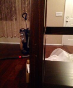 SIMPLIHOME Bedford SOLID WOOD Universal TV Media Stand, 53.9 inch Wide, Living Room Entertainment Center, Storage Cabinet with Glass Doors, for Flat Screen TVs up to 60 inches in Dark Tobacco Brown 37 61U1G3iY7nL