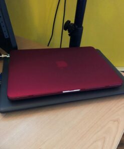 MOSISO Case Only Compatible with MacBook Pro Retina 13 inch (Models: A1502 & A1425) (Older Version Release 2015 - end 2012), Plastic Hard Shell Case & Keyboard Cover & Screen Protector, Marsala Red 52 61U1JyY PL