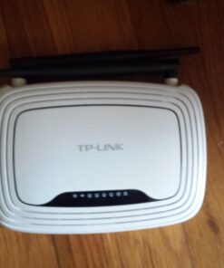 TP-Link N300 Wireless Extender, Wi-Fi Router (TL-WR841N) - 2 x 5dBi High Power Antennas, Supports Access Point, WISP, Up to 300Mbps 34 61U1g3Gj1LL