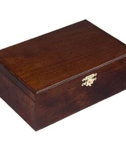 Alternative view of Staunton No. 6 Tournament Chess Pieces in Wooden Box for 2 players, 3.9-Inch King