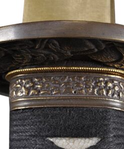 Handmade Sword - Samurai Katana Sword, Battle Ready, Hand Forged, 1045 Carbon Steel, Heat Tempered, Full Tang, Sharp, Wooden Scabbard Demi-God 12 61U2O2 ujQL