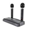 Emerson EAM-9002 Dual Handheld Wireless Microphone Starter Kit with Wireless FM Receiver, Black