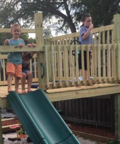 Swing-N-Slide WS 1524 Pirate Ship Wheel with 12 Inch Diameter for Swing Sets, Play Sets & Playhouses, Green 11 61U68aXiXbL