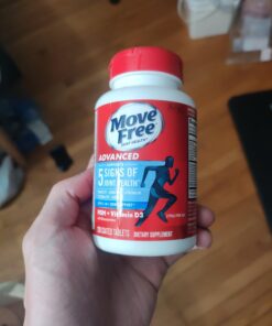 Move Free Advanced Glucosamine Chondroitin MSM Joint Support Supplement, Supports Mobility Comfort Strength Flexibility & Bone - 120 Tablets (40 servings)* 1 45 61U8T0dkhL