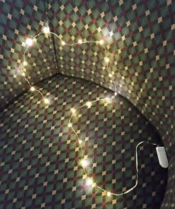 6 Pack Fairy Lights Battery Operated - 7ft 20 LED Waterproof Mini Silver Wire String Lights for Wedding Mason Jars Crafts Shelves Walls Christmas Garlands Party, Warm White 6 Pack 38 61U8rEKiPL