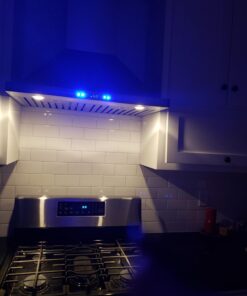 CAVALIERE 30" Wall Mounted Stainless Steel Kitchen Range Hood SV218B2-30- LED 462 CFM 25 61UFNTl4oZL