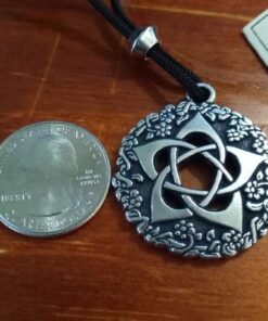 Pentacle of the Goddess Wiccan Jewelry Pagan Pentagram Necklace by Pepi 28 61UGFC07e1L