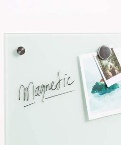 U Brands Magnetic Glass Dry-Erase Board, 96 X 48 Inches, White Frosted Surface, Frameless Dry Erase Board 47'' x 96'' 9 61UI7xE2YnL