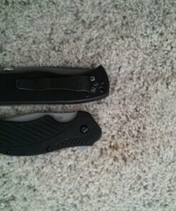 Kershaw Clash Pocketknife, 3" 8Cr13MoV Steel Drop Point Blade, Assisted One-Handed Flipper Opening, Folding Utility EDC 39 61UIWHsY4NL