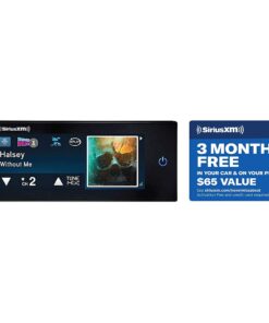 Alternative view of SiriusXM Commander Touch Full-Color, Touchscreen Dash-Mounted Radio with Free 3 Months Satellite and Streaming Service