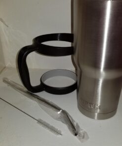 North Stainless Steel Vacuum Insulated 5-Piece Tumbler Set, 30 oz, Travel Mug For Home, Office, School – Like Yeti Tumbler For Ice Drink & Hot Beverage Stainless Steel 30 oz 44 61UKF7ziu0L