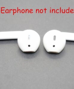 YunYiYi 2 Pairs Anti-Slip Soft Silicone Replacement Eartips Earbud Ear Tips Buds Compatible with Apple AirPods Earphones 8 61ULbTdZ1lL