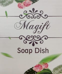 Magift Piece Home Bathroom Soap Case, Sink Deck Bathtub Shower Dish, Rectangular, Hand Craft, Natural Wooden Holder for Sponges, Scrubber, 2 Count(Pack of 1), Brown 2 Pack Brown 44 61ULkv8LFXL