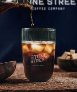 Stone Street Cold Brew Coffee, Strong & Smooth Blend, Low Acid, 100% Arabica, Gourmet Coffee, Coarse Ground, Dark Roast, Colombian Single Origin, 1 LB Ground Dark Roast 1 Pound (Pack of 1) 22 61UOhFk22BL 2