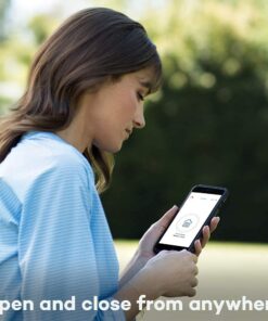 CHAMBERLAIN Smart Garage Control - Wireless Garage Hub and Sensor with Wifi & Bluetooth - Smartphone Controlled, myQ-G0401-ES, White myQ Smart Garage™ Control 32 61UPX7yvUnS 1