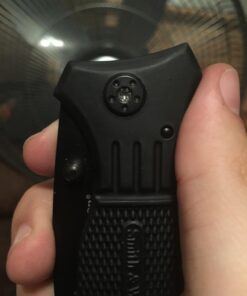 Smith & Wesson SWFR2S 8in High Carbon S.S. Folding Knife with 3.3in Tanto Point Serrated Blade and Aluminum Handle for Outdoor, Tactical, Survival and EDC Box 30 61UPnZrI6xL