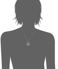 Amazon Essentials Celtic Pendant Necklaces (previously Amazon Collection) Silver, Celtic Triquetra Trinity Knot 11 61USLFSsmeL