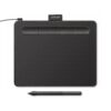 Wacom Intuos Small Graphics Drawing Tablet, includes Training & Software; 4 Customizable ExpressKeys Compatible With Chromebook Mac Android & Windows, photo/video editing, design & education,Black Black 15 61UUcHcXWIL