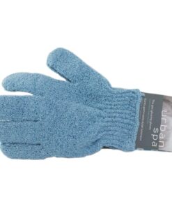 Alternative view of Urbana Exfoliating Gloves for Shower, Bath, and Cleansing – Assorted Colors, 1 Pair Multicolor