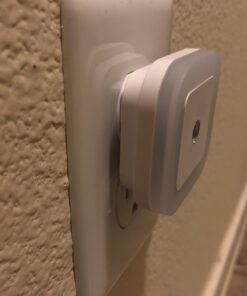 SYCEES Plug-in LED Night Light with Dusk to Dawn Sensor for Hallway, Stairs, Bathroom, Kitchen, Bedroom, Nursery, Kids Room, Warm White, Pack of 6 6-Pack, Warm White 43 61UY7HGUCtL