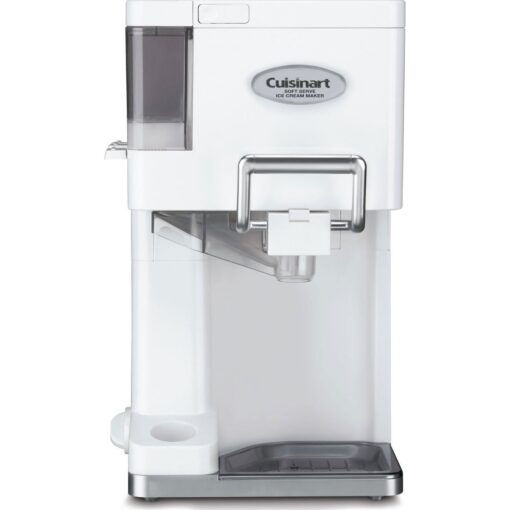 Cuisinart Ice Cream Maker Machine, 1.5 Quart Mix It In Soft Serve, Yogurt, Sorbet, Sherbet Maker, White, ICE-45P1 Ice-Cream Maker