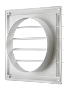 Lambro Industries, Inc.-8" White Plastic Louver Vent (Price Per Piece). Item #363W, outside dimensions are 10.875" x 10.875". 9 61UaJf0bpNL