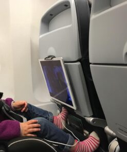 TFY Universal Car Headrest Mount, Fits 7-11 Inch Tablets - iPad, Samsung Galaxy Tab & Note, Adjustable Strap, Detachable, Portable, No Protruding Parts 51 61UaXlraPJL 1