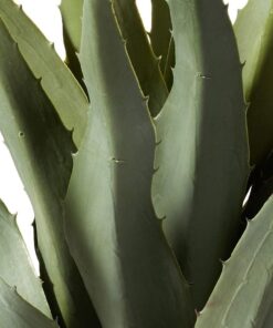 Nearly Natural 30in. Agave Artificial Plant with Black Planter, Green 25 61Uaou23lWL