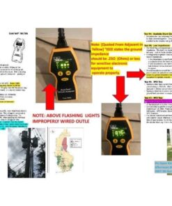 Sperry Instruments GFI6302 GFCI Outlet / Receptacle Tester, Standard 120V AC Outlets, 7 Visual Indication / Wiring Legend, Home & Professional Use, Yellow & Black Pack of 1 Yellow/Black 22 61UbKWKNEL 4