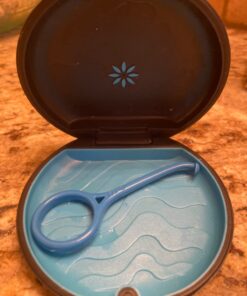 OrthoKey Retainer & Aligner Removal Tool - Dental-Grade Orthodontic Supplies for Invisible Braces, Cleaning & Travel - Bracket & Denture Remover (2-Pack) Blue Blue 2-Pack 41 61Ubk41qKeL 1