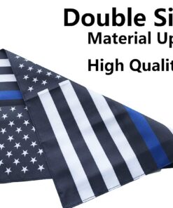 ERT Thin Blue Line Garden Flag Double sided 12.5 x 18 Inch Police Flag American Flag Made by Oxford lawn decoration 19 61Ubp3RnIWL