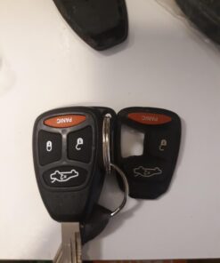 KeylessOption Just the Case Keyless Entry Remote Control Car Key Fob Shell Replacement for KOBDT04A Black 27 61UcOpxw4SL