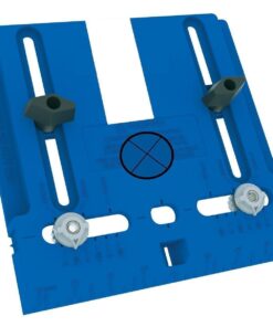 KREG KHI-Pull Cabinet Hardware Jig - for Cabinet Door Handles - Drilling Guide for Cabinet Doors - Creates Straight, Even Holes - Durable Drill Guides 72 61Ud7NL8yGL