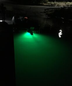 Tidal Wake IP68 Underwater 1/2in Standard Boat Drain Plug LED Light, Brilliant Underwater Lighting in Minutes! No Holes to Drill! Green 44 61Ue7F2n55L