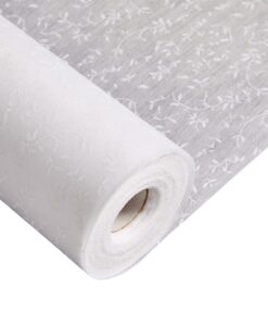 BLUE PANDA 3 x 50 Ft Leaf Imprint White Aisle Runner for Wedding Ceremony, Receptions, Indoor and Outdoor Banquets, Prom Nights 25 61UeQKLJxxL