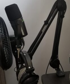 Samson MBA28 28” Broadcasting Microphone Boom Arm for Podcasting and Streaming,Black 28" 63 61Uf2QZ7o0L