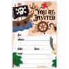 Pirate Birthday Party Invitations (20 Count) with Envelopes 13 61UhBoA7opL