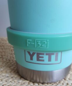 F-32 Handle - 19 COLORS - 20oz Size - Compatible with 20 Oz YETI Tumbler Travel Mug - BPA FREE (20OZ, ZEN GRAY, 1 Count (Pack of 1)) 20ozZen Gray 20.0 ounces 32 61Ui5P58RL