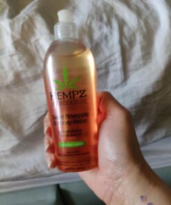 Hempz Hydrating Bath and Body Oil for Women, Sweet Pineapple & Honey Melon - Conditioning Body Moisturizer with Natural Hemp Seed Oil - Premium Body Oils, 6.76 fl. oz 27 61UiOOo4kdL