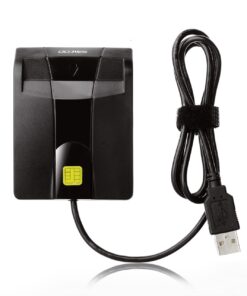 Saicoo DOD Military USB Common Access CAC Smart Card Reader, Compatible with Mac OS, Win (Horizontal Version) Cac Card Reader V1 20 61UiSZr3NxL