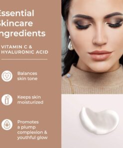 Monica Ann Beauty Dual-Action Face Primer - 30 mL | Hydrating Makeup Primer With Vitamin C & Hyaluronic Acid | Smoothing Translucent Matte Pore Minimizer | Foundation Primer For Any Skin Tone 1.01 Fl Oz (Pack of 1) 19 61Uj1B8JytL