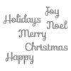 Spellbinders Shapeabilities Die D-Lites, Holiday Sentiments Holiday Sentiments Die Set 9 61Ujboff5BL