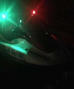 Botepon Battery Operated Kayak Navigation Lights, Marine Led Boat Lights, Boat Bow Lights and Stern Lights for Pontoon Boat Bass Boat Jon Boat Dinghy Kayak Yacht Jet Ski 1Pcs Red, 1Pcs Green 51 61Ul63pQw6L