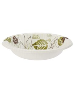 Dixie Ultra Heavy-Weight 12 oz. Paper Bowl by GP PRO (Georgia-Pacific), Pathways, SX12PATH, 1,000 Count (125 Bowls Per Pack, 8 Packs Per Case) Off-White 1000 ct 9 61Ul97wEwKL