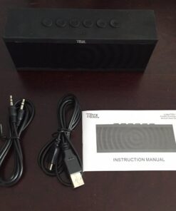 Liztek PSS-100 Portable Wireless Bluetooth Speaker with Built in Speakerphone, 10 Hour Rechargeable Battery Perfect Speaker for iPhone, Samsung and More Black 39 61UlMgBpJiL