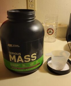 Optimum Nutrition Serious Mass, Weight Gainer Protein Powder, Chocolate, 6 Pound (Packaging May Vary) 6 Pound (Pack of 1) 50 61Umu0sHEQL