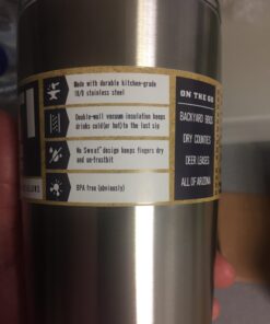 YETI Rambler Vacuum Insulated Tumbler with Lid Stainless Steel 20 Oz. 35 61Unegtn5GL