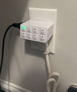 BN-LINK Indoor Countdown Timer with Repeat Function, Heavy Duty Accurate Compact Size for Charger Vacation Security, 3-Prong Grounded Outlet, 15A/1875W ½ HP ETL Listed 29 61UqRUQ9miL