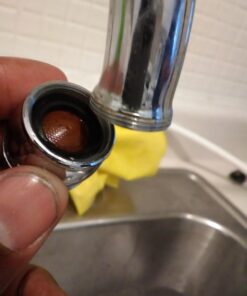 Malida diverter valve for counter top Water Filters Faucet Adapter, 1/2 inch female thread with push on 1/4 inch tubing. 7 61UqrHUBT3L