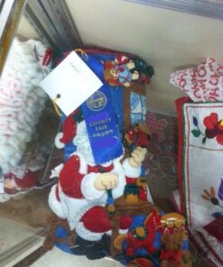 Bucilla The Workshop Christmas Stocking Felt Applique Kit, 18-Inch 42 61UraCn3paL